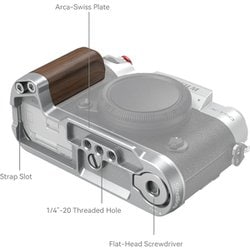 FUJIFILM X-T50 本体+ Smallrigグリップ Amazon.com : SMALLRIG X-T50 Handgrip, Wooden L-Shape Grip