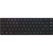 AIRONE(エアワン) 超薄型 メカニカルキーボード 英語US配列68キー 65%レイアウト CHERRY MX ULPクリックスイッチ採用 マクロ・リマッピング対応 ブラック MD68-CUSBLBRA1
