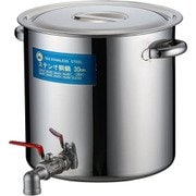 SA18-8蛇口付寸胴（目盛付）30cm 20A3/4インチ EZV0301