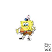 SPO-042 スポンジ・ボブ ダイカットミニステッカー ハンバーガー02 [キャラクターグッズ]