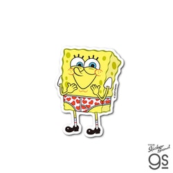 SPO-050 スポンジ・ボブ ダイカットミニステッカー パンツ [キャラクターグッズ]