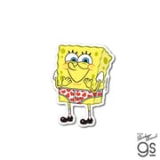 SPO-050 スポンジ・ボブ ダイカットミニステッカー パンツ [キャラクターグッズ]