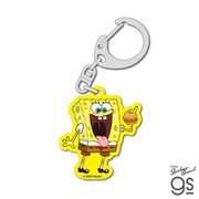 SPO-054 スポンジ・ボブ アクリルキーホルダー ハンバーガー [キャラクターグッズ]