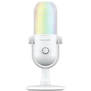 タップトゥミュート機能搭載 RGB USB マイク Razer Seiren V3 Chroma White Edition RZ19-05060200-R3M1