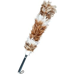 毛ばたき 鶏毛 全長約90.5cm YN-100