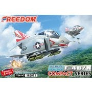 FRE162071 コンパクトシリーズ F-4B/N ファントム II VF-111サンダウナーズ [組立式プラスチックモデル]