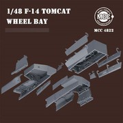 MCC4822 1/48 F-14 トムキャット用ホイールベイ （タミヤ用） [プラモデル用パーツ]