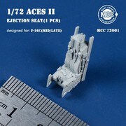 MCC72001 1/72 F-16C 中/後期型用ACES II 射出座席 ウールパッドタイプ 1個入 [プラモデル用パーツ]