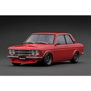 IG3306 1/18 ダットサン ブルーバード 510 レッド [レジンキャストミニカー]