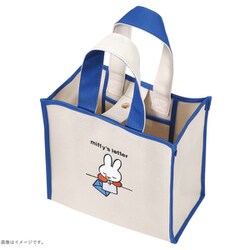 ミッフィー キーホルダー付き 絵本柄トートバッグ 天使の通販 by
