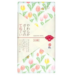 JS6087 [ジャパニーズスタイル チューリップ てぬぐい]