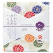 JS4110 [ジャパニーズスタイル 小紋菊 ハンカチ]