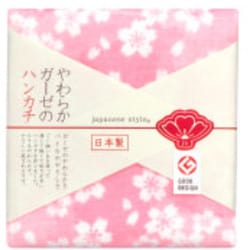 ジャパニーズスタイル すいざくら ハンカチ JS4119