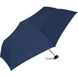 日傘 折りたたみ傘 晴雨兼用 solshade（ソルシェード） 025 50cm 手開き式 遮光率100％ UPF50＋ UV遮蔽率99.9％以上 遮熱率83％以上 グラスファイバー ネイビーリボン