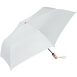 日傘 折りたたみ傘 晴雨兼用 solshade（ソルシェード） 026 51cm 自動開閉 遮光率100％ UPF50＋ UV遮蔽率99.9％以上 遮熱率83％以上 グラスファイバー アイボリーリボン