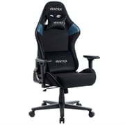 ゲーミングチェア S2シリーズ ブルー 高撥水メッシュファブリック ポケットコイル入 低座面 腰部振動機能 VES-S2BL
