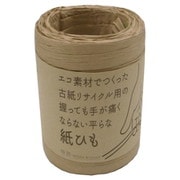 平らな紙ひも ひらりS 約50m 茶
