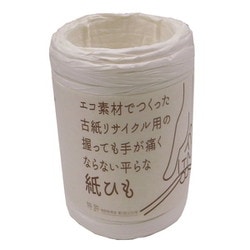 平らな紙ひも ひらりS 約43m 白