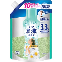 レノア 煮沸レベル消臭抗菌ビーズ 部屋干し 花とおひさまの香り 詰替 超特大 1410ml