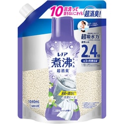 レノア 煮沸レベル消臭抗菌ビーズ 洗濯槽の防カビ クリーンフレッシュの香り 詰替 特大 1040ml