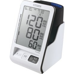 大画面液晶の上腕式血圧計 縦型 90回メモリー×1人分 CHUC558