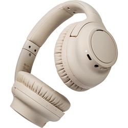 早いもの勝ち！　新品　Audio-Technica ワイヤレスイヤホン ベージュ ノイズキャンセリング機能搭載完全ワイヤレス Bluetoothイヤホン