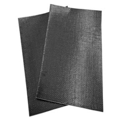 ポリクロス多用途シート補修パッチ 幅14cm長20cm（黒）
