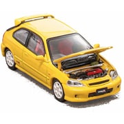 Focal Horizon FH × Model One 1/64 ホンダ シボック Type-R EK9 Phoenix イエロー [ダイキャストミニカー]