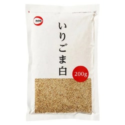 いりごま白 200g [期限切迫商品（賞味期限：2025年10月2日）]