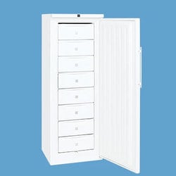 冷凍庫 前開き 業務用（284L・右開き）縦型スーパーフリーザー -50℃ ホワイト SS-300