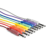 91cm モノラルフォンオス-モノラルフォンオス パッチケーブル 8本パック CPP-890