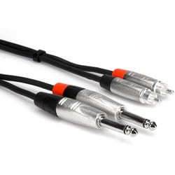 3m REAN モノラルフォンオス×2-RCAオス×2 オーディオケーブル HPR-010X2
