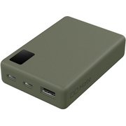 モバイルバッテリー Powerbank 001 10000mAh 20W USB-C×2/USB-A×1 モスグリーン MATE-PB001-MGR
