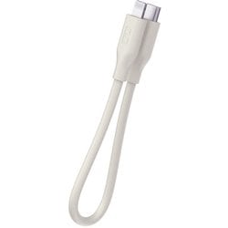 シリコンケーブル USB-C to Lightning 0.15m MFI認証 ナチュラルホワイト CIO-SL30000-CL015-NWH