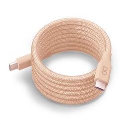 スパイラルケーブル USB-C to USB-C 1m PD240W対応 シェルピンク CIO-NLSC30000-CC1-SPK