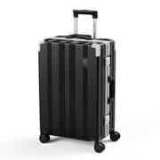 スーツケース アルミフレームタイプ ストッパー付き TSAロック搭載 Lサイズ 旅行日数目安:1週間以上 95L ブラック NT-ZB1101 ブラック L