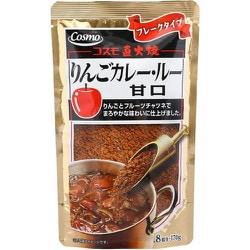 直火焼 りんごカレールー 甘口 170g