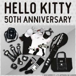 ハローキティ50周年デザイン　バッグセット　６点 ヨドバシ.com - リンクス LYNX SR1427BK-6 [ハロー・キティ 50