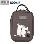 ME3031GY-6 [MEI（メイ）×MOOMIN（ムーミン） 縦型ポーチ（グレー）]