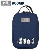 ME3035NV-4 [MEI（メイ）×MOOMIN（ムーミン） 縦型ポーチ（ネイビー）]