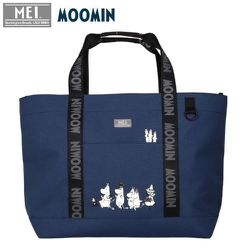 ME3037NV-8 [MEI（メイ）×MOOMIN（ムーミン） トートバッグ（ネイビー）]