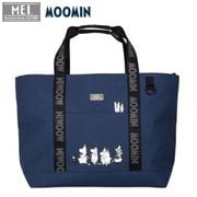 ME3037NV-8 [MEI（メイ）×MOOMIN（ムーミン） トートバッグ（ネイビー）]