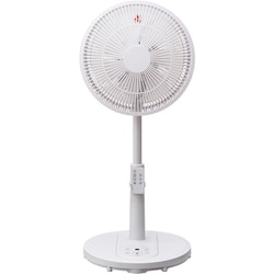 リビング扇風機 DCモーター搭載 リモコン付き ホワイト AFDC101-W