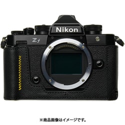 Nikon Z f用 本革ケース ブラック/イエローライン PTBA999