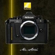 Nikon Z f用 本革ケース ブラック/イエローライン PTBA999