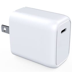 USB充電器 USB PD（パワーデリバリー）対応 30W USB-C×1 GaN採用 スイングプラグ採用 ホワイト HD-AC1P30WH