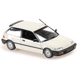 940161500 1/43 ホンダ シビック 1990 ホワイト [ダイキャストミニカー]