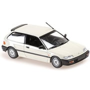 940161500 1/43 ホンダ シビック 1990 ホワイト [ダイキャストミニカー]