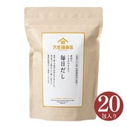 素材の、 うまみ引き立つ。 毎日だし 140g(7g×20包)