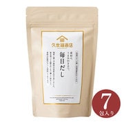 素材の、 うまみ引き立つ。 毎日だし 49g(7g×7包)